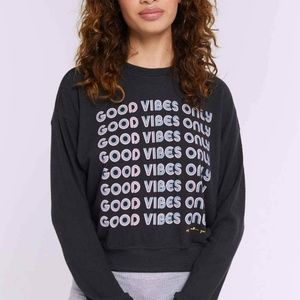 Good Vibes Malibu Hacci Crew Neck